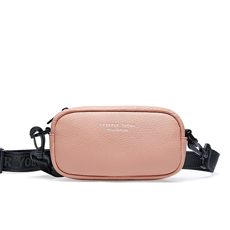 2020 new style  Ladies real Leather Festival handbag Convertible Crossbody Belt Bum Bag