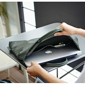Simple Style File Envelope Convertible Backpack Business Laptop Bag Oxford Cloth Briefcase