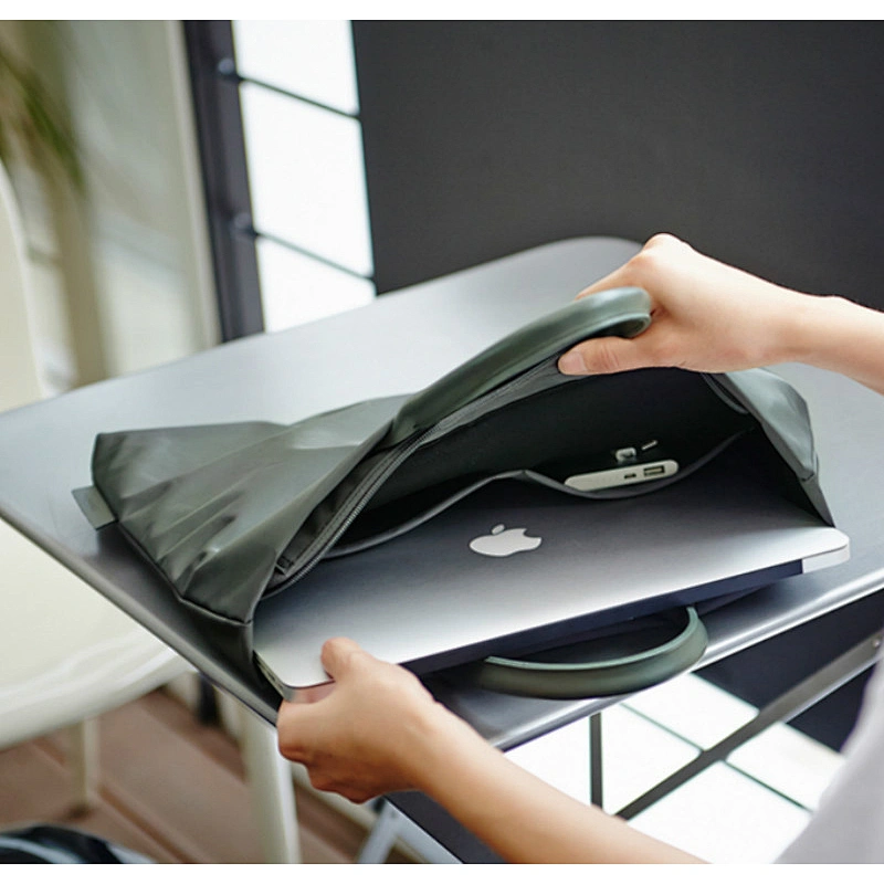 Simple Style File Envelope Convertible Backpack Business Laptop Bag Oxford Cloth Briefcase