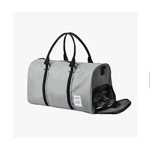 Luxury custom logo water proof weekend duffle bag for gym