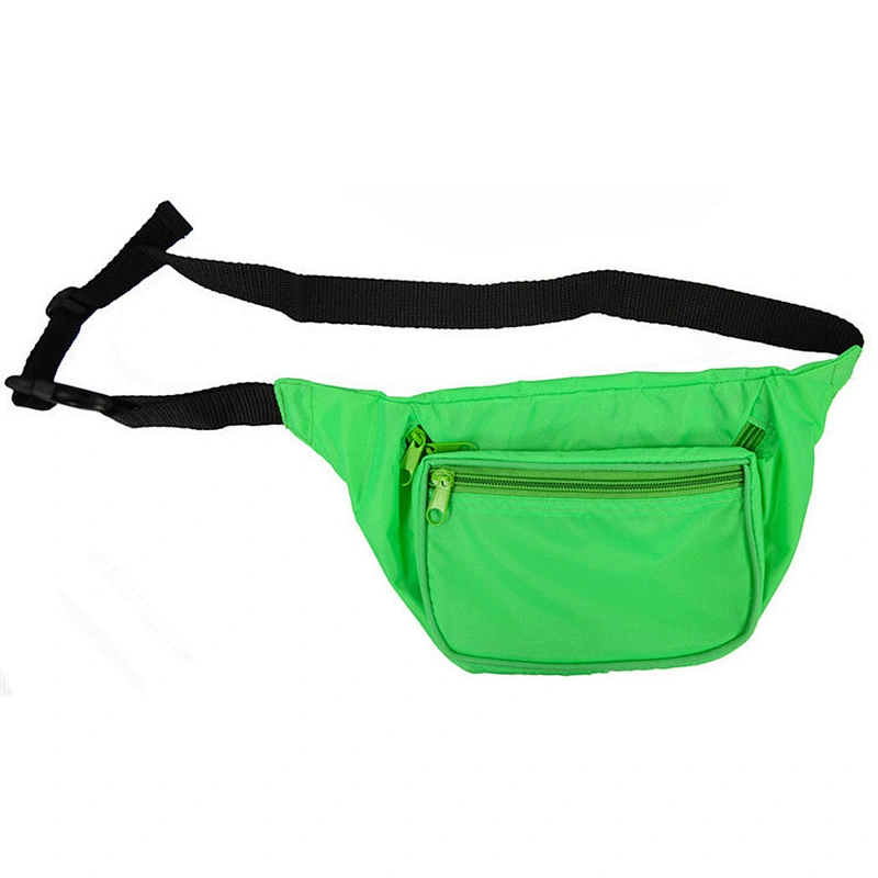 Wedding party or promotion pu waist bag custom logo solar