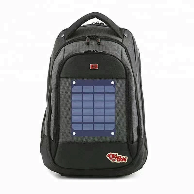 Waterproof/Shockproof/Dustproof Dual USB Charger Portable Solar Powered Backpack