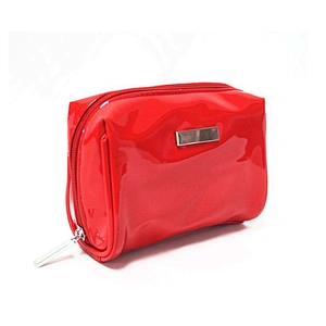 New Arrival makeup organizer pu pouch leather clutch bags glitter woman bag proveedores de fabricantes
