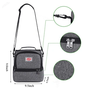 Wholesale Travel Picnic lunch bag neoprene office lunch box with bag lunch bag set for kids & girl & women