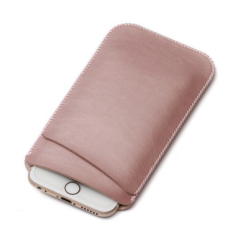 2019 new arrivals leather Sleeve for iPhone 7 Shiny Sparkle Leather Smartphone Bag phone accessories