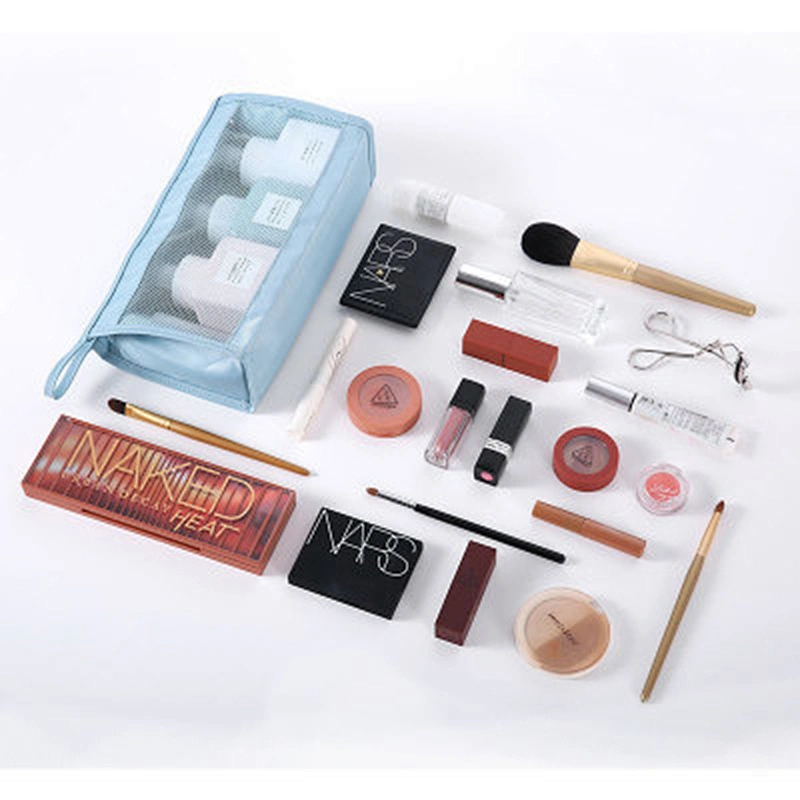 Simple Fashion Make Up Bag Organizer Train Case for Women  More Storage than 3 Cosmetic Bags Make Up Cases Washing Bag