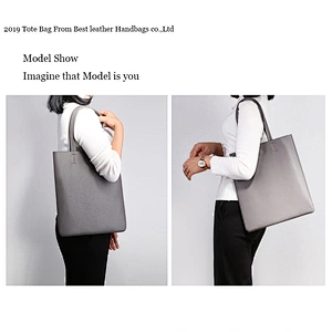 Hot 2019 Women Bags Fashion Trend Purses Handbags Genuine Leather Wallets Bag Simple Style