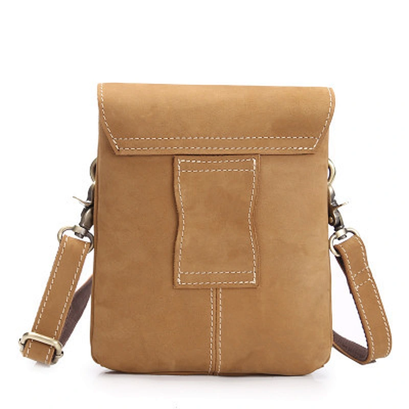 Factory Direct Genuine Leather Messenger Bag For Men Single Shoulder Bag Small Crossbody bag