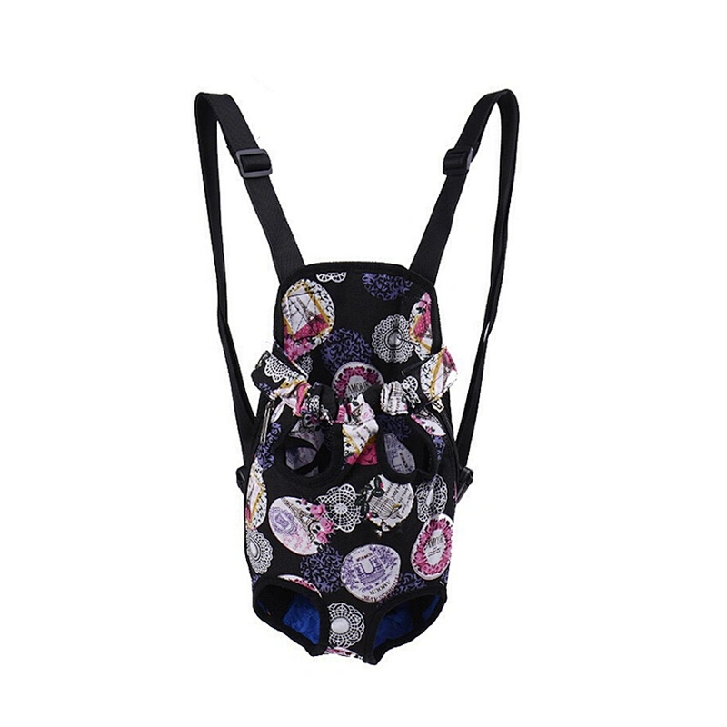 Pet Carrier Backpack Adjustable Pet Bag Front Legs Out Cat Dog Travel Bag