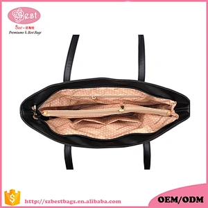 Best Tote bag for Women Leather Nylon Shoulder Bag Large Capacity Work fit 15.6 inch Female Handbags Fashion