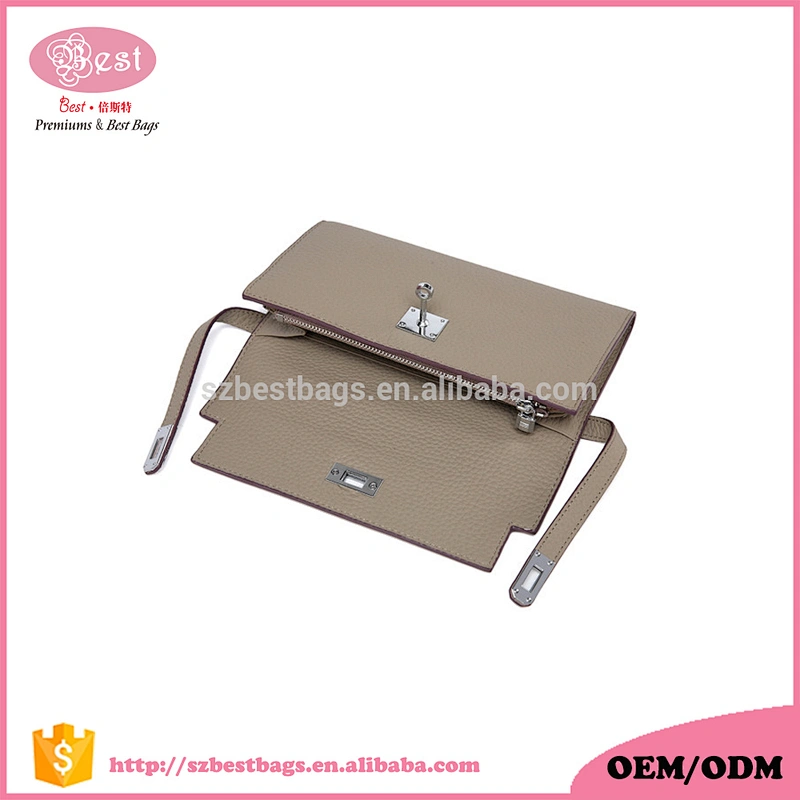 China wholesale elegant genuine leather wallet women leather purse custom lady wallet
