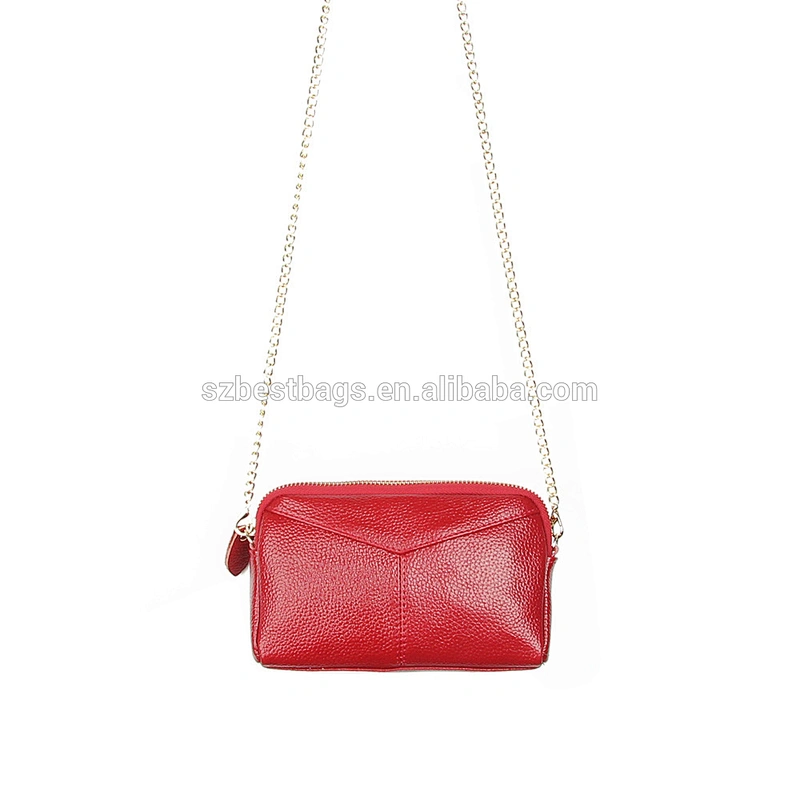 PU Leather Handbags Chain Solid Shoulder Bag Mini Bags Ladies Small Messenger Bag Handbags
