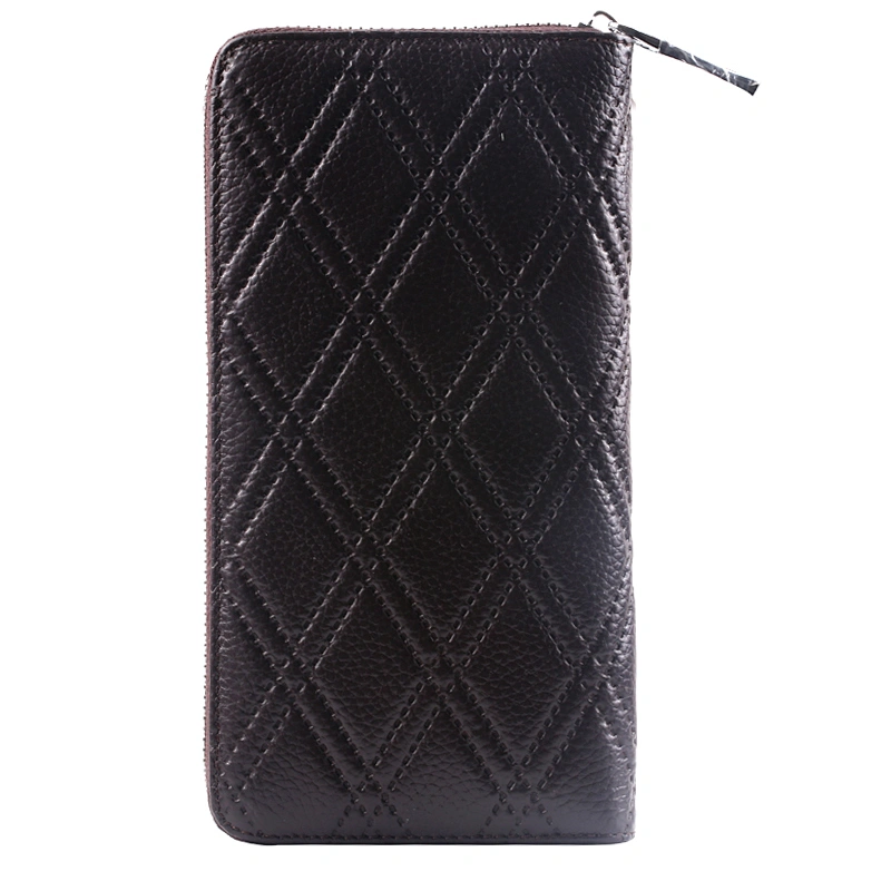 Genuine Leather Charging Smart Wallet with  GPS Tracker Anti-theft Alarm for Men