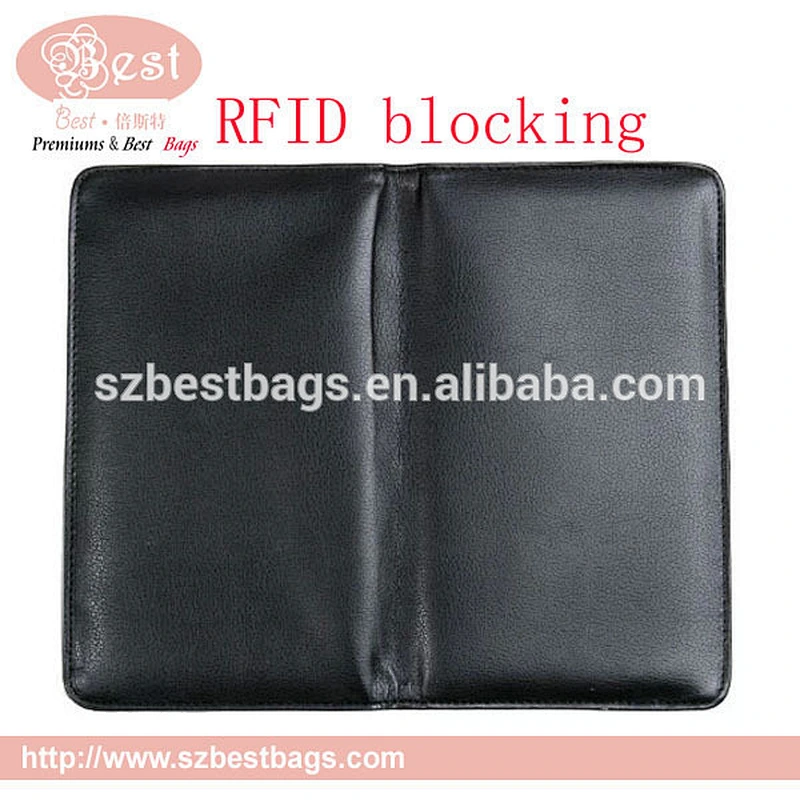 China Shenzhen factory wholesale rfid blocking aluminum wallet for men