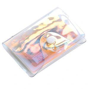 Innovation Productsnew Gadgets Korean Style Clip for Pocket Mini Potable Transparent Card Holder
