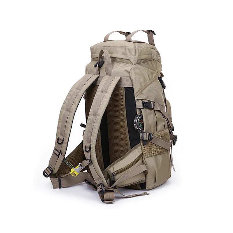OEM outdoor mountain top 60l adventure survival hiking backpack for camping