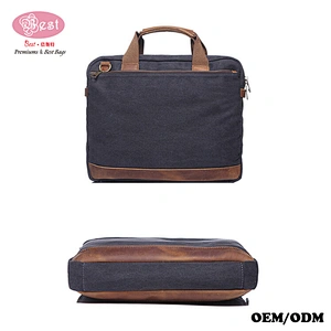 Men's Canvas Handbags Briefcase Messenger Bag Laptop Bag