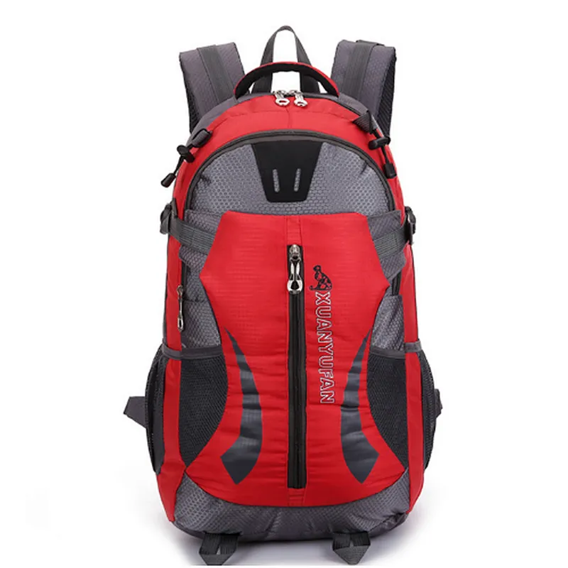 Backpack red mountain school bags sport backpack for men and women