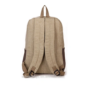 New style canvas backpack university student satchel backpack school bags