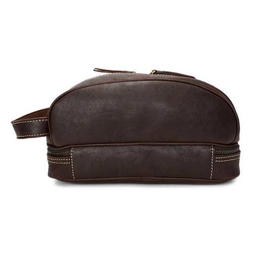 Fashion Leather cosmetic case bag women Zippered Makeup Bag organizador de maquillaje