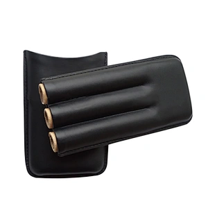 Black Carbon Fiber Cigar Holders from shenzhen factory
