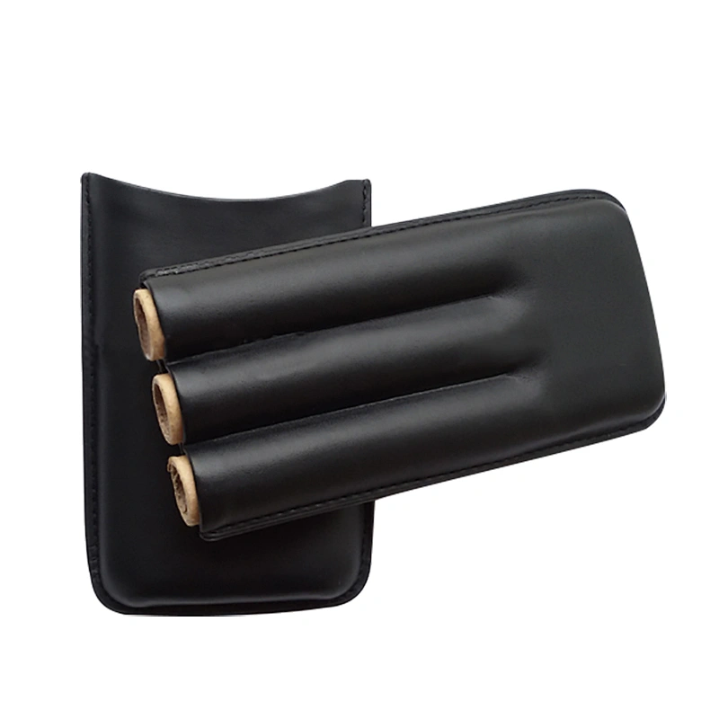 Black Carbon Fiber Cigar Holders from shenzhen factory