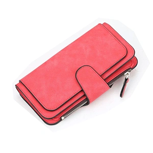 Fashionable simple and elegant long buckle purse mobile phone bag  for shopping or daily use