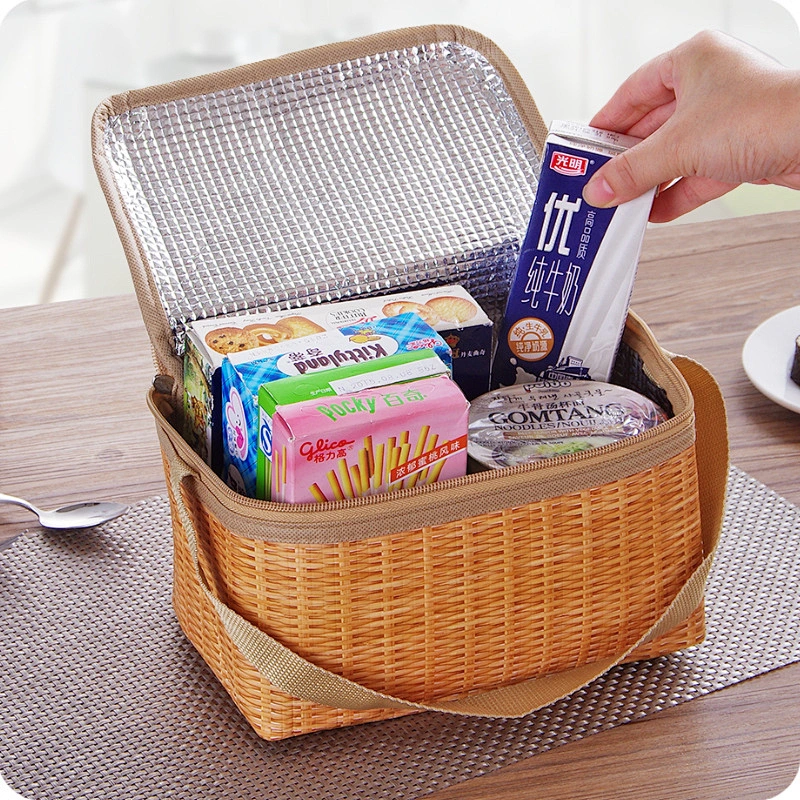 2019 Factory Wholesale EPE Aluminum Foil Cooler Tote Bag Insulated Lunch Bag