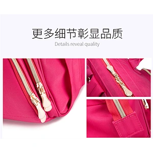 Multi-function large capacity USB port leisure mum & baby bag for travel or camping