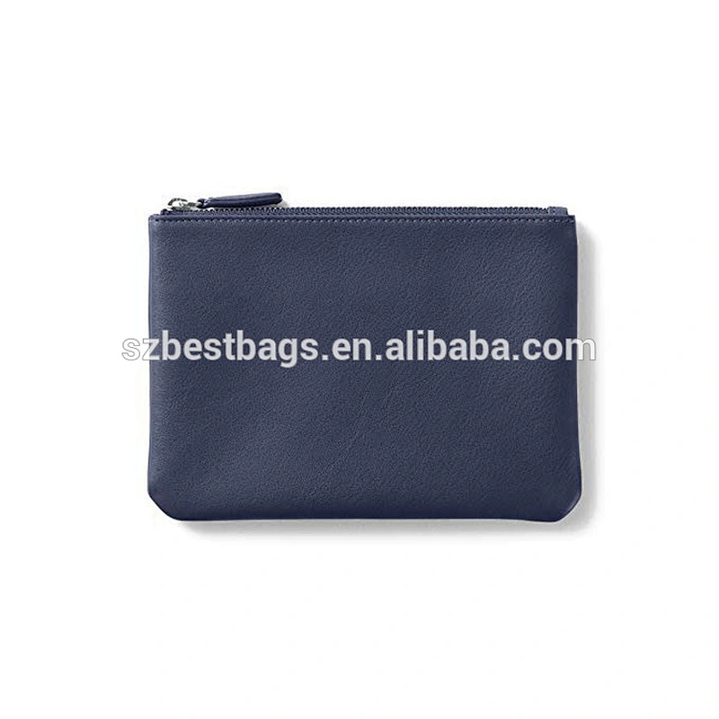 Factory Price Zipper Leather Pocket Wallet