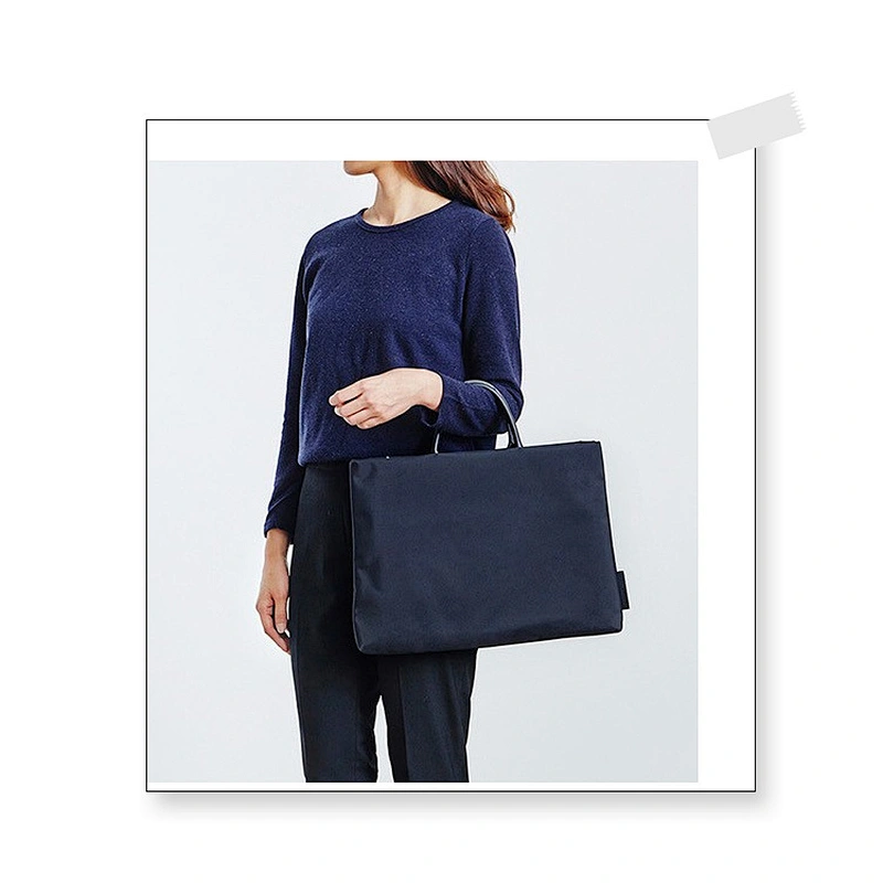 Simple Style File Envelope Convertible Backpack Business Laptop Bag Oxford Cloth Briefcase