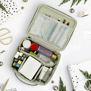 2019 Wholesale Women Sequins Makeup Brush Bag Cosmetic Case for ladies