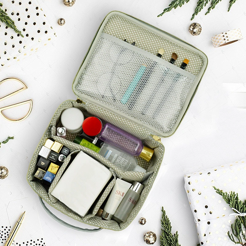2019 Wholesale Women Sequins Makeup Brush Bag Cosmetic Case for ladies