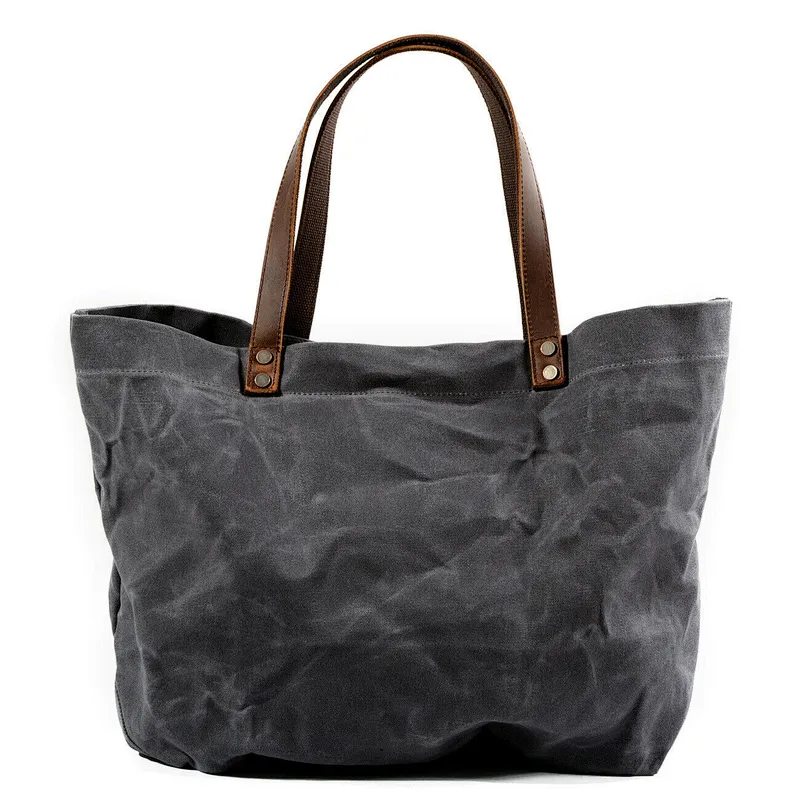High Quality Blank &Double Handles Canvas Tote Bags Wholesale