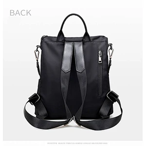 Nylon Oxford Big Bag Women Casual Shoulder Bag Waterproof Women Backpack Canvas
