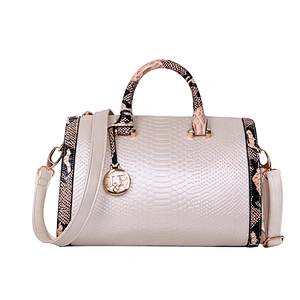 wholesales stylish elegant classic serpentine Boston bag for women for shopping or office