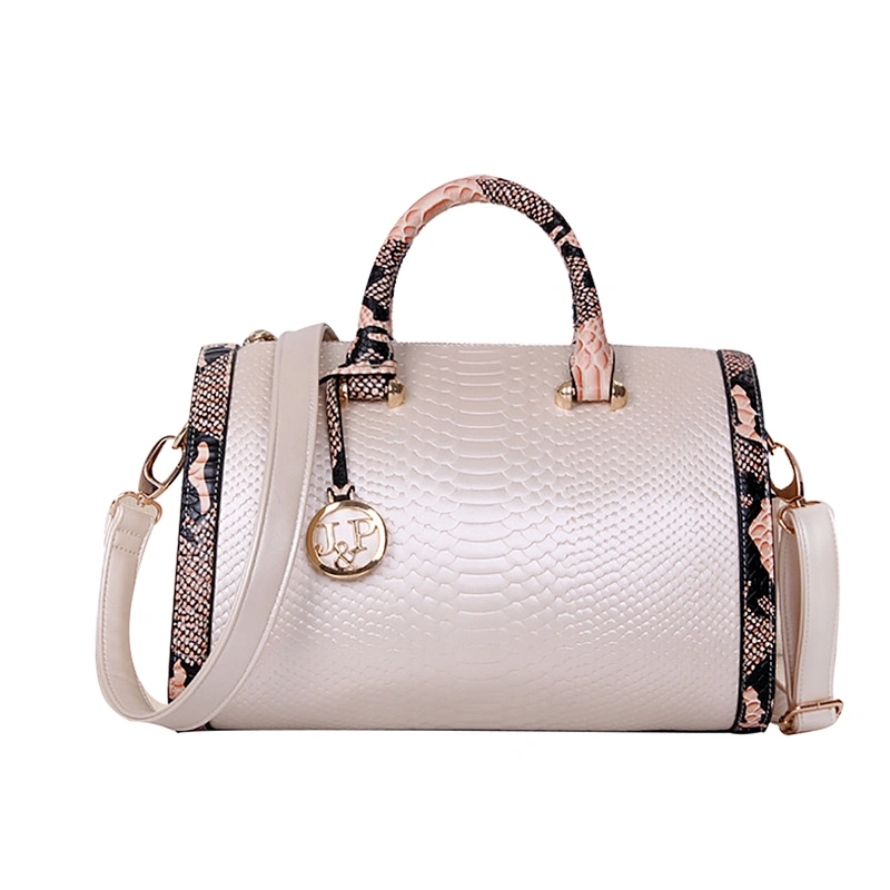wholesales stylish elegant classic serpentine Boston bag for women for shopping or office