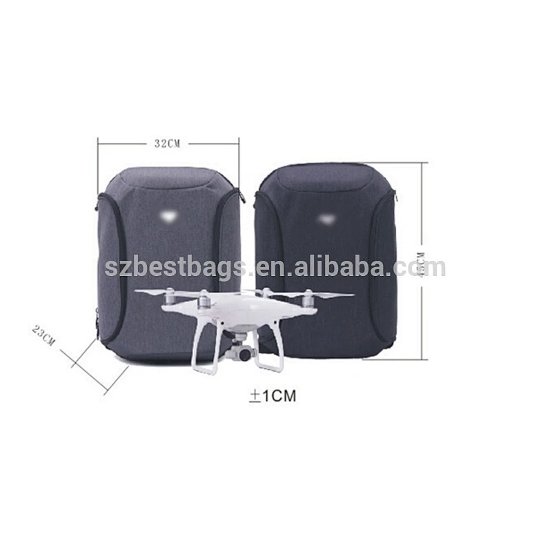 Phantom 4 Waterproof Backpack Pressureproof Hard Shell Shoulders Bag For Phantom 3 4 FPV Drone RC Quadcopter