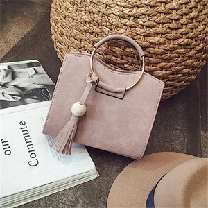 China Online Shopping Faddish Korean Style PU Leather Handbags for Women
