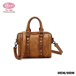 OEM China Factory designer shoulder bag crossbody leather women sling for girls lady