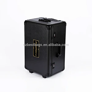 Phantom 4 Trolley Case Outdoor Portable Aluminum Protective Carrying Hardshell backpack