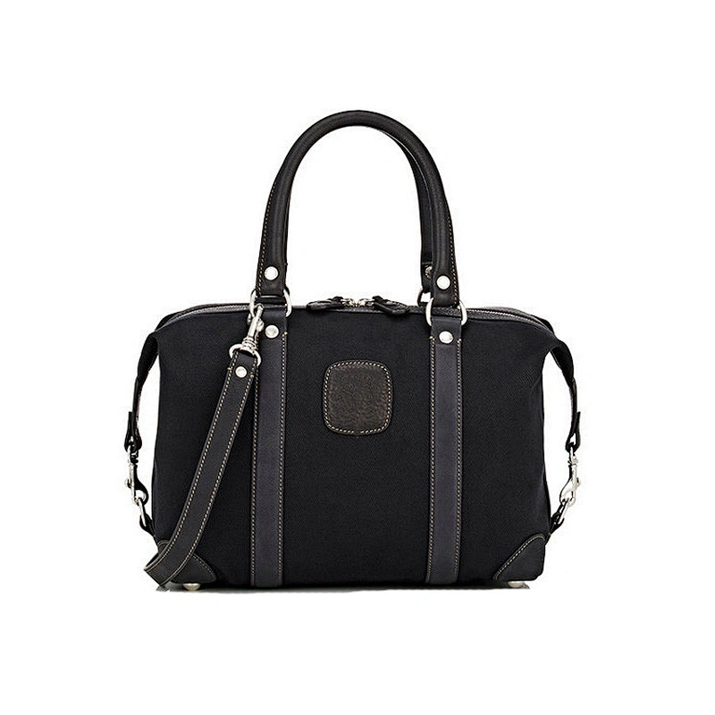 China Manufacturer Canvas travel Bag Cavalier Small Duffle Bag Rafted of Twill and Trimmed