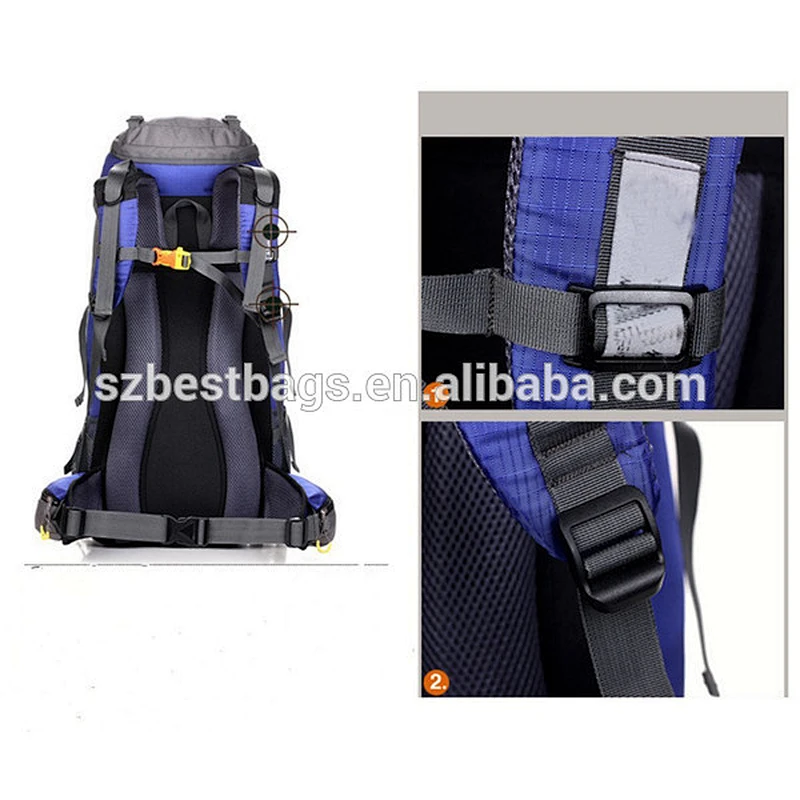 Outdoor Sport Waterproof Hiking Backpack Logo can be Customized