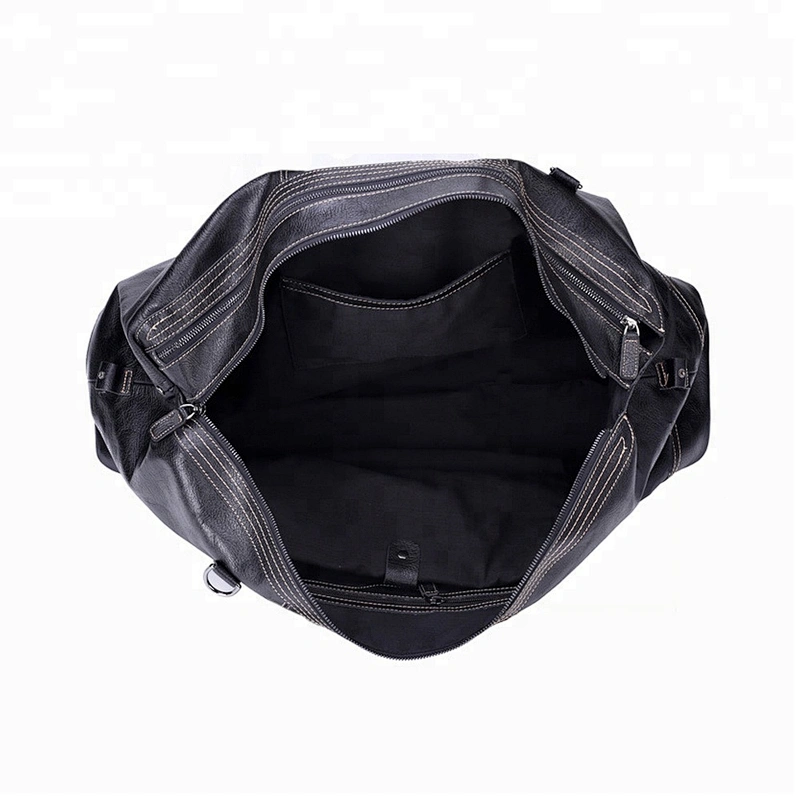 2019 New travel pouch High-end Real Leather Travel Luggage Bags Stylish Men's Duffle Bags