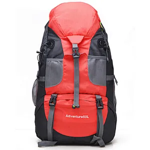 Outdoor Travel Waterproof Mountaineering Hiking Climbing Backpacks 50L