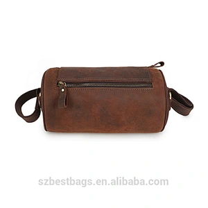 Top Quality Crazy Horse Leather Bag Messenger Bags Men's Shoulder Bags