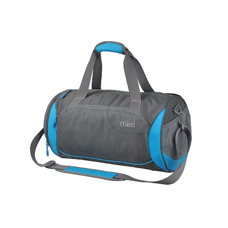 wholesale customized fashion outdoor gym sports nylon duffel bag with custom logo