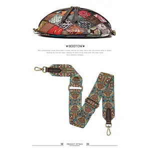 Amazon seller new fashion vintage ethnic embossed crossbody bag for shopping or travel