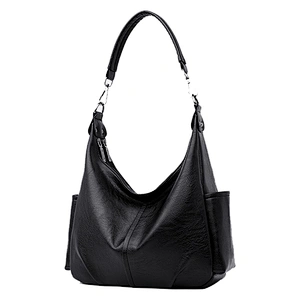Fashion simple classic style PU Leather Handbags Woman Large Shoulder Bags Casual Tote Bag for shopping or office