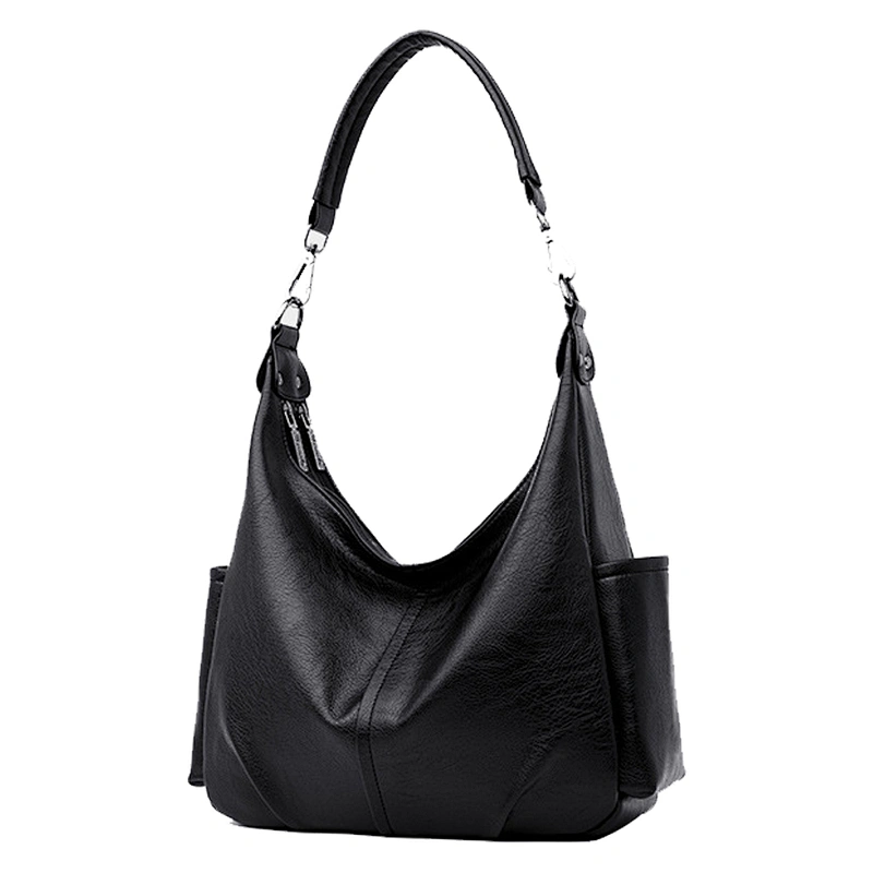 Fashion simple classic style PU Leather Handbags Woman Large Shoulder Bags Casual Tote Bag for shopping or office